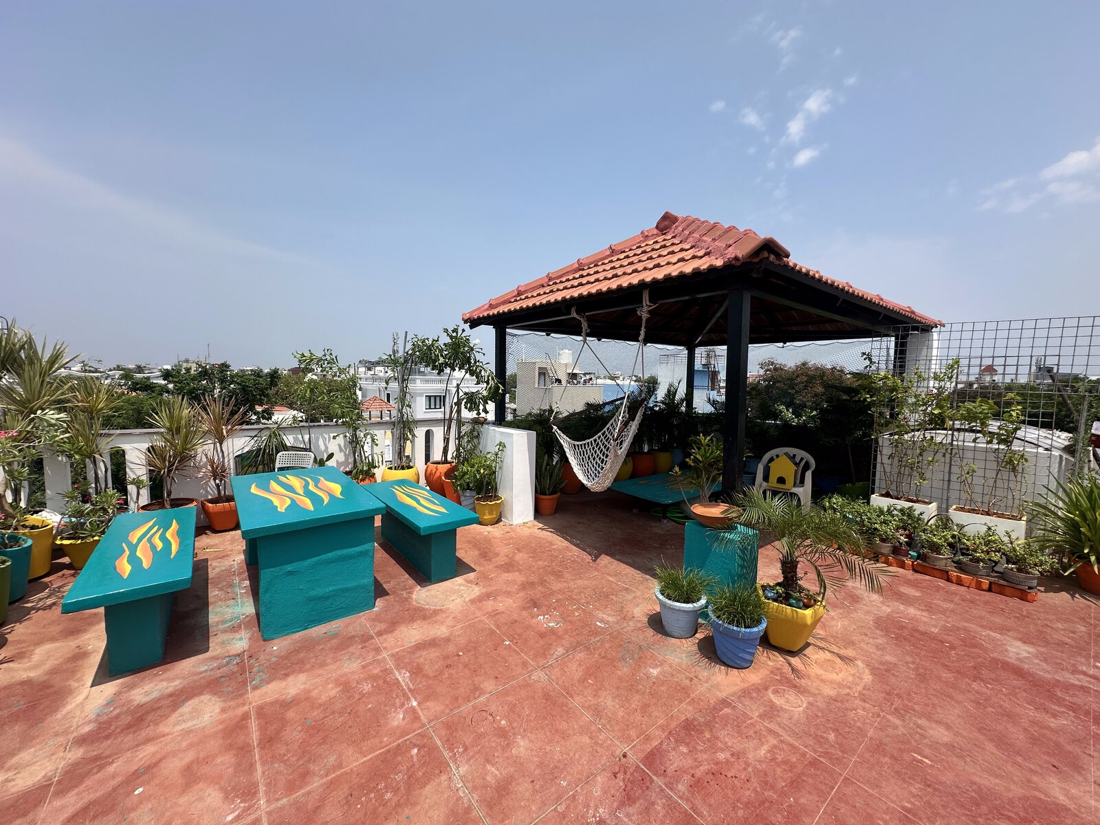 Terrace & garden